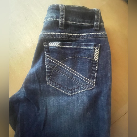 Stetson Women's Aztec Jeans, size 16R. Warn once. - Picture 5 of 9